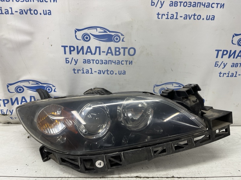 Запчасть фара правая Mazda 3 2003-2009 BK 1.6 бензин Z6 BN8V-51-0K0D Б/У Фара правая Mazda 3 2003-2009 BK 1.6 бензин Z6 BN8V-51-0K0D Б/У