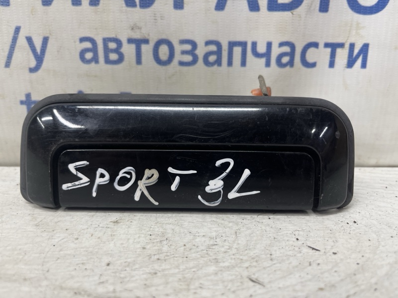 Запчасть ручка двери внешняя задняя левая Mitsubishi Pajero Sport 1996-2008 K9 2.5 Diesel 4D56 MR371043 Б/У Ручка двери внешняя задняя левая Mitsubishi Pajero Sport 1996-2008 K9 2.5 Diesel 4D56 MR371043 Б/У
