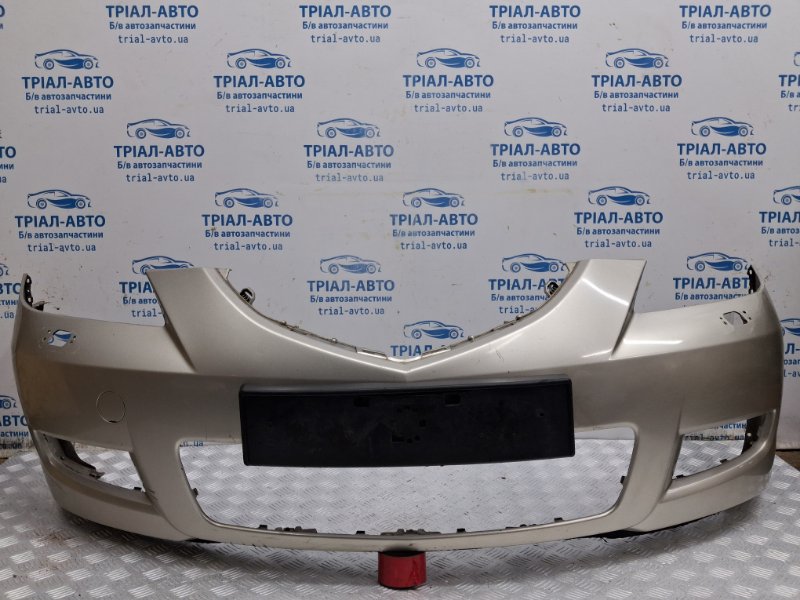 Запчасть бампер передний Mazda 3 2003-2009 BK 1.6 бензин Z6 BS4J-50-031B AA Б/У Бампер передний Mazda 3 2003-2009 BK 1.6 бензин Z6 BS4J-50-031B AA Б/У