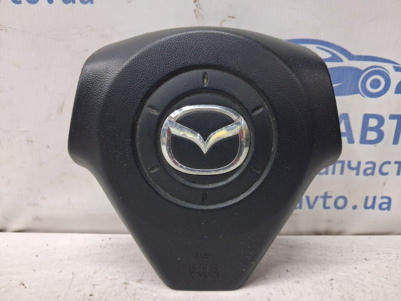 Подушка безопасности в руль Mazda 3 2003-2009 BK 1.6 бензин Z6 BP4S-57-K00C Б/У
