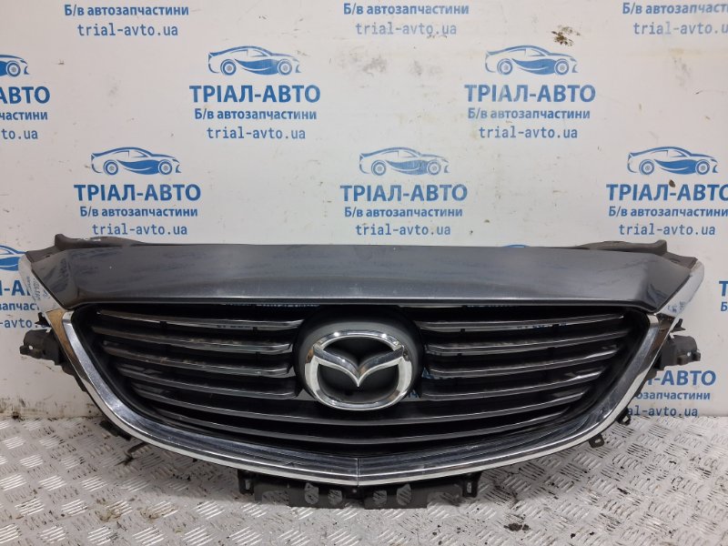 Запчасть решетка радиатора Mazda 6 2012- GJ 2.2 дизель G46L-50-712A Б/У Решетка радиатора Mazda 6 2012- GJ 2.2 дизель G46L-50-712A Б/У