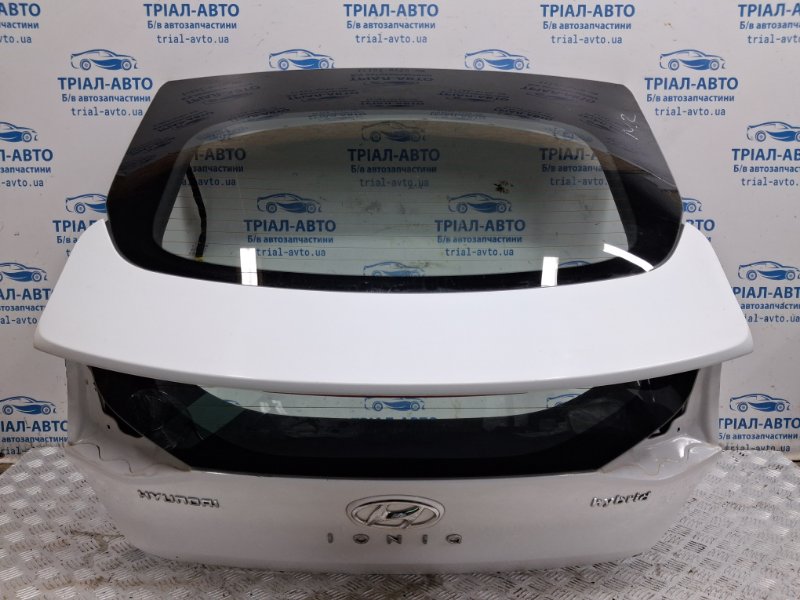 Запчасть крышка багажника Hyundai Ioniq 2016- 1.6 Бензин 73700-G2000 Б/У Крышка багажника Hyundai Ioniq 2016- 1.6 Бензин 73700-G2000 Б/У