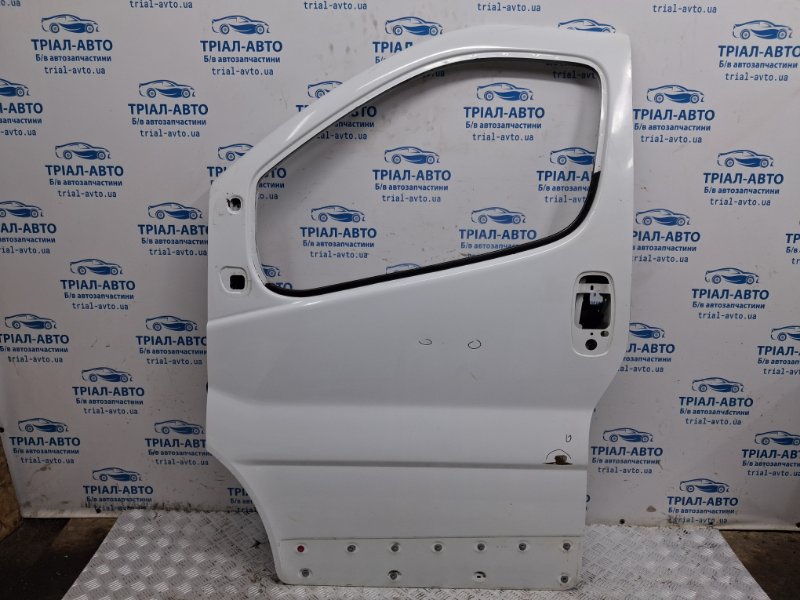 Запчасть дверь передняя левая Renault Trafic 2001-2014 FL M9R 7751478602 Б/У Дверь передняя левая Renault Trafic 2001-2014 FL M9R 7751478602 Б/У