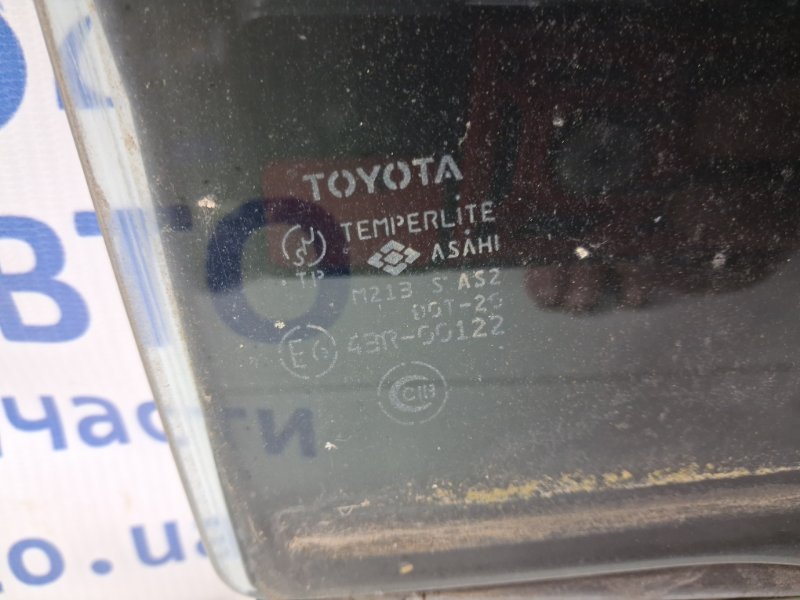 Стекло двери заднее правое Toyota Prado J120 3.0 Diesel 1KDFTV Стекло двери заднее правое Toyota Prado J120 3.0 Diesel 1KDFTV