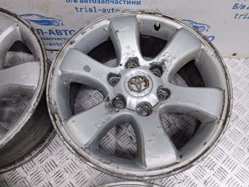 Диски титан комплект R17 Toyota Prado J120 3.0 Diesel 1KDFTV
