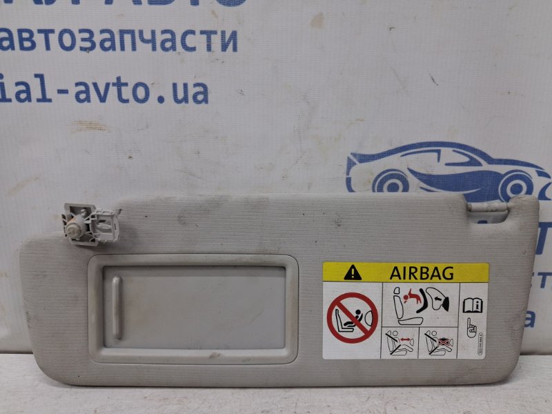Запчасть козырек солнцезащитный левый Skoda Octavia 2013-2020 A7 5G0857551T Б/У Козырек солнцезащитный левый Skoda Octavia 2013-2020 A7 5G0857551T Б/У