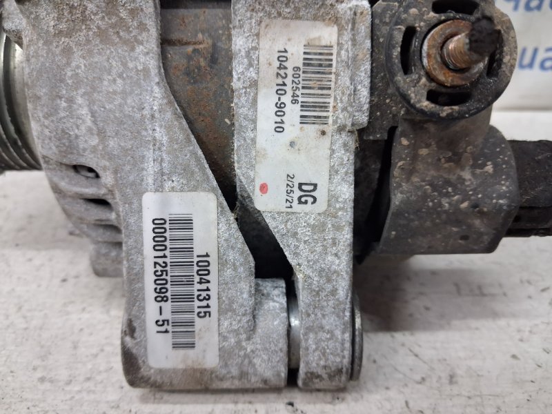 Генератор Prado 2002-2009 J120 3.0 Diesel 1KDFTV Генератор Prado 2002-2009 J120 3.0 Diesel 1KDFTV