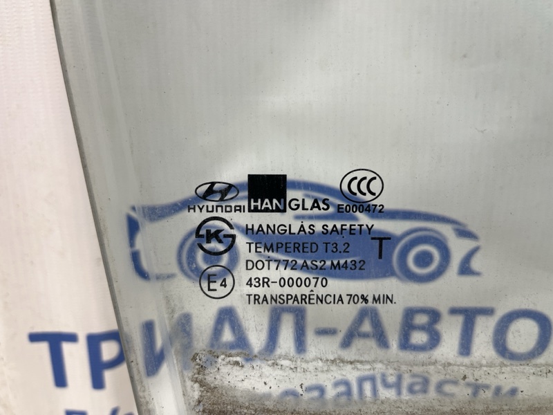 Стекло двери переднее правое Hyundai Getz 1 1.4 Стекло двери переднее правое Hyundai Getz 1 1.4