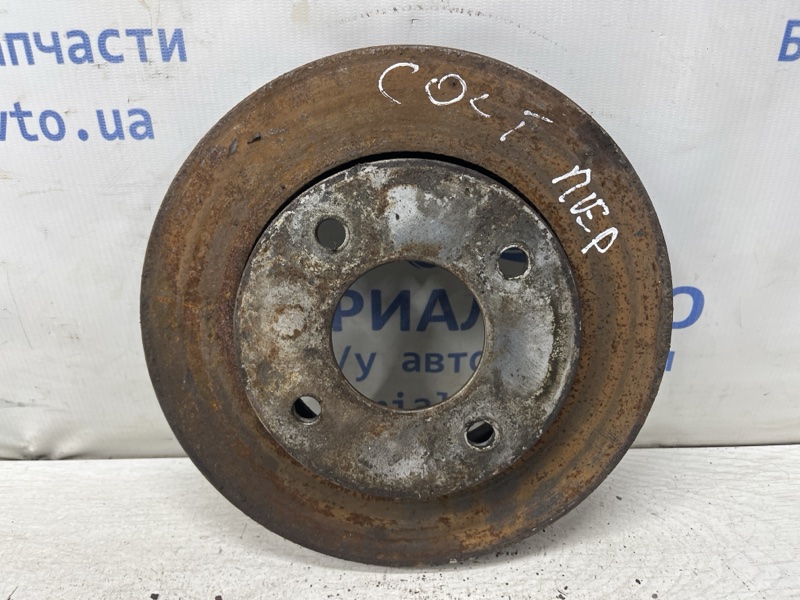 Диск тормозной передний Mitsubishi Colt 2002-2012 6 1.1 4605A068 Б/У