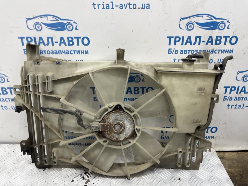 Запчасть диффузор с вентилятором радиатора Toyota Avensis 2002-2010 T25 1.8 бензин 1ZZFE 167110D090 Б/У Диффузор с вентилятором радиатора Toyota Avensis 2002-2010 T25 1.8 бензин 1ZZFE 167110D090 Б/У