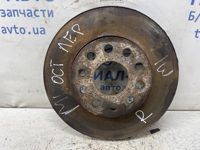 Запчасть диск тормозной передний Skoda Octavia 2013-2020 A7 1.6 Дизель CLHA 5Q0615301F Б/У Диск тормозной передний Skoda Octavia 2013-2020 A7 1.6 Дизель CLHA 5Q0615301F Б/У