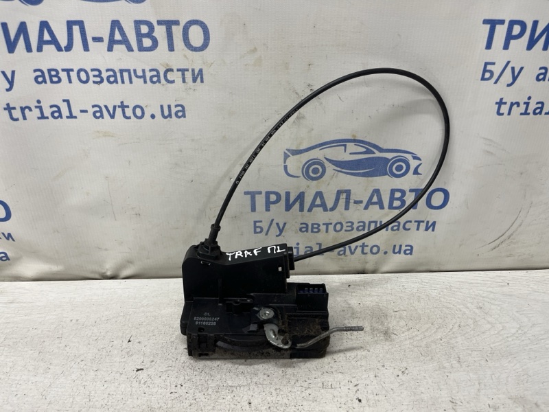 Запчасть замок двери передний левый Renault Trafic 2001-2014 FL M9R 8200008247 Б/У Замок двери передний левый Renault Trafic 2001-2014 FL M9R 8200008247 Б/У