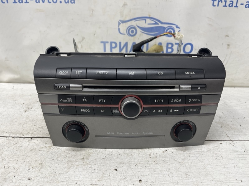Запчасть магнитофон Mazda 3 2003-2009 BK 1.6 бензин Z6 BR2D-66-AR0 Б/У Магнитофон Mazda 3 2003-2009 BK 1.6 бензин Z6 BR2D-66-AR0 Б/У