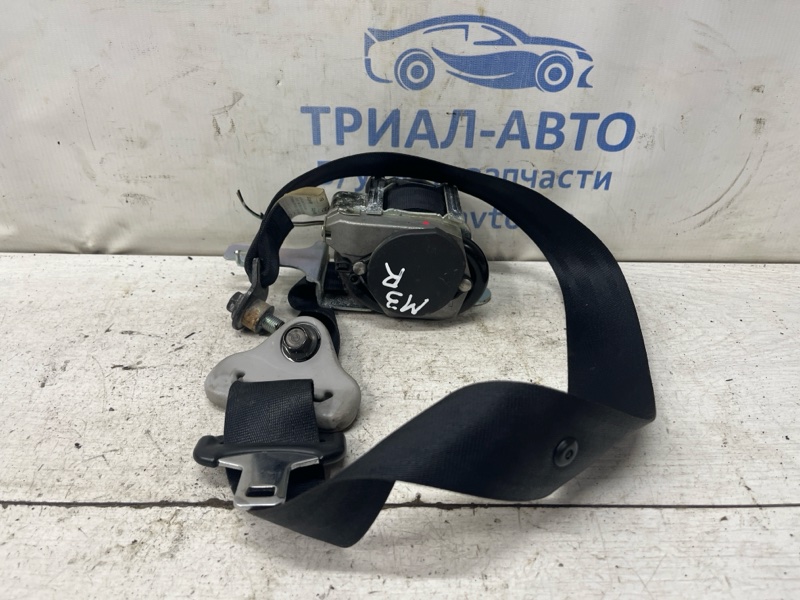 Ремень безопасности передний правый Mazda 3 2003-2009 BK 1.6 бензин Z6 BR5S-57-L30A 02 Б/У