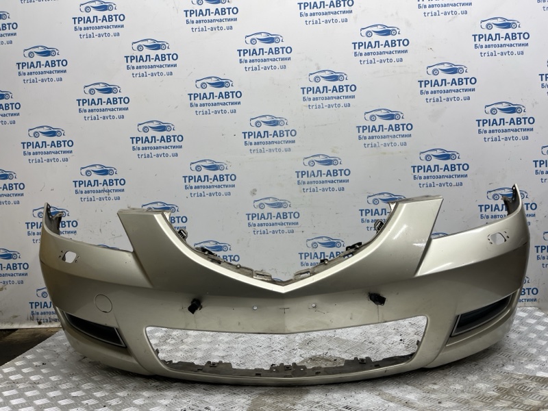 Запчасть бампер передний Mazda 3 2003-2009 BK 1.6 бензин Z6 BS4J-50-031B AA Б/У Бампер передний Mazda 3 2003-2009 BK 1.6 бензин Z6 BS4J-50-031B AA Б/У