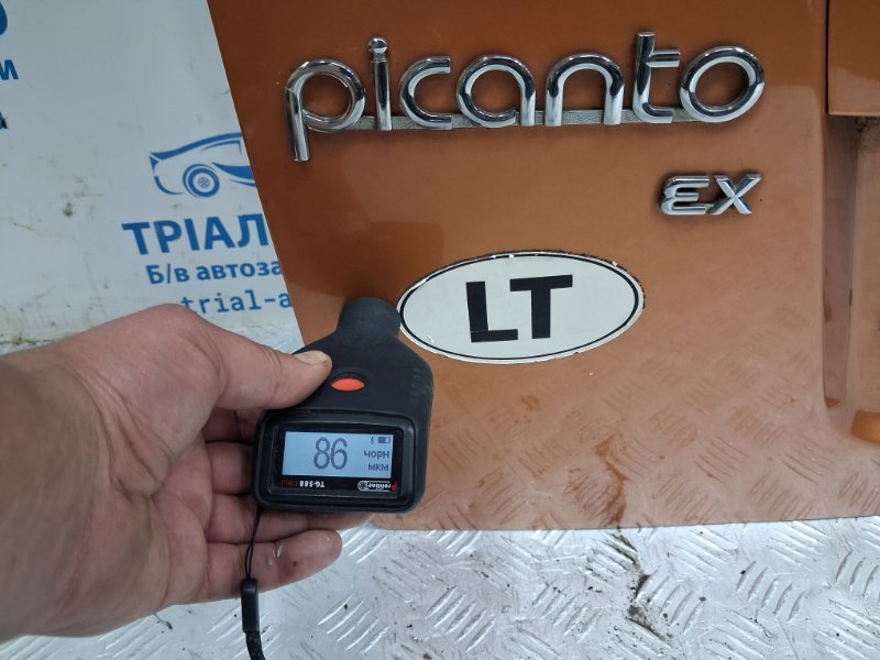 Крышка багажника Picanto 2003-2011 FL 1.1 Крышка багажника Picanto 2003-2011 FL 1.1