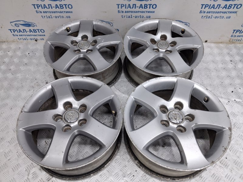 Запчасть диски титан комплект r16 Toyota Camry 2001-2006 XV30 2.4 Бензин 2AZFE 4261133340 Б/У Диски титан комплект R16 Toyota Camry 2001-2006 XV30 2.4 Бензин 2AZFE 4261133340 Б/У