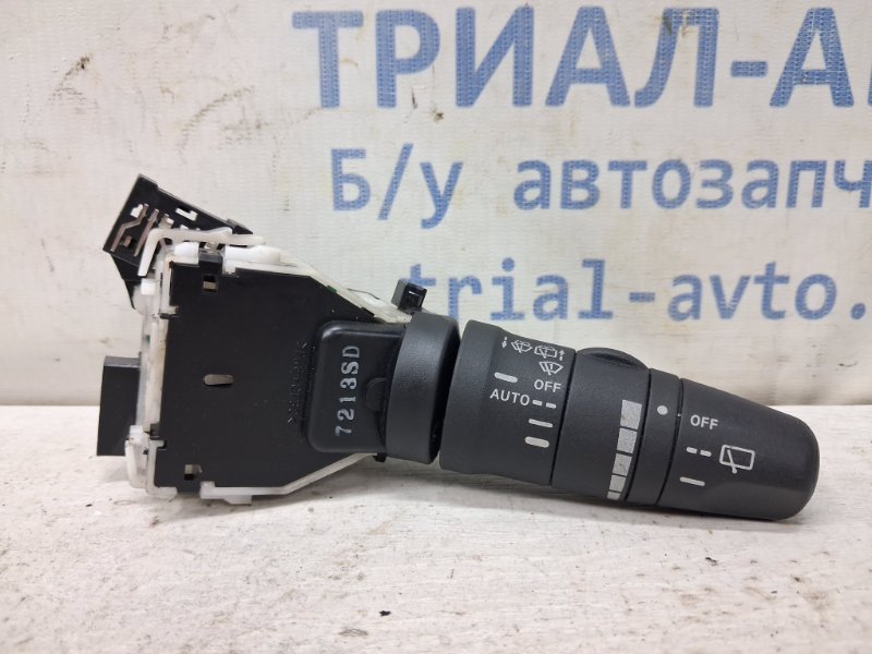 Запчасть переключатель подрулевой правый(дворники) Nissan Tiida 2004-2014 C11 1.6 Бензин HR16 25260EM10E Б/У Переключатель подрулевой правый(дворники) Nissan Tiida 2004-2014 C11 1.6 Бензин HR16 25260EM10E Б/У