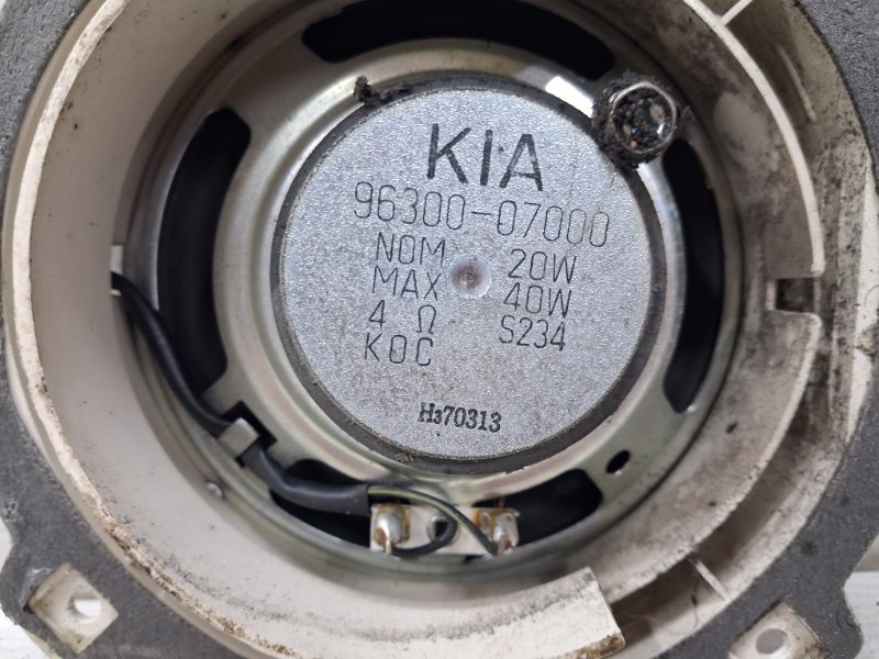 Динамик музыкальный передний Kia Picanto FL 1.1 Динамик музыкальный передний Kia Picanto FL 1.1
