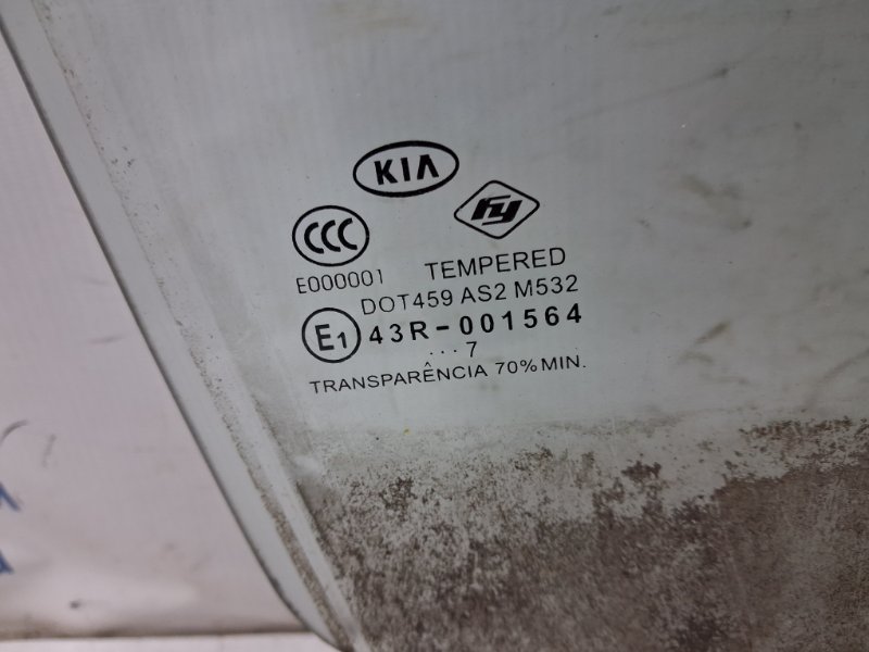 Стекло двери переднее правое Kia Picanto FL 1.1 Стекло двери переднее правое Kia Picanto FL 1.1