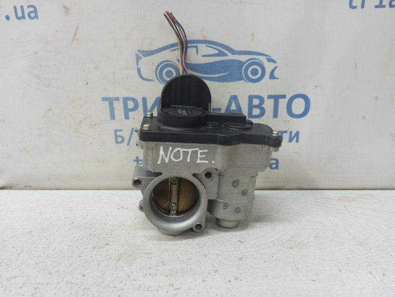 Запчасть заслонка дроссельная Nissan Note 2005-2013 E12 1.4 CR14DE 16119AX00A Б/У Заслонка дроссельная Nissan Note 2005-2013 E12 1.4 CR14DE 16119AX00A Б/У