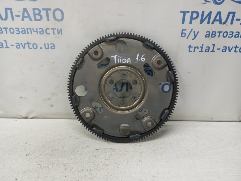Запчасть маховик Nissan Tiida 2004-2014 C11 1.6 Бензин HR16 12331ED01A Б/У Маховик Nissan Tiida 2004-2014 C11 1.6 Бензин HR16 12331ED01A Б/У