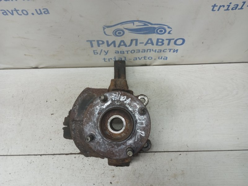 Запчасть кулак поворотный правый со ступицей Nissan Tiida 2004-2014 C11 1.6 Бензин HR16 40014ED000 Б/У Кулак поворотный правый со ступицей Nissan Tiida 2004-2014 C11 1.6 Бензин HR16 40014ED000 Б/У