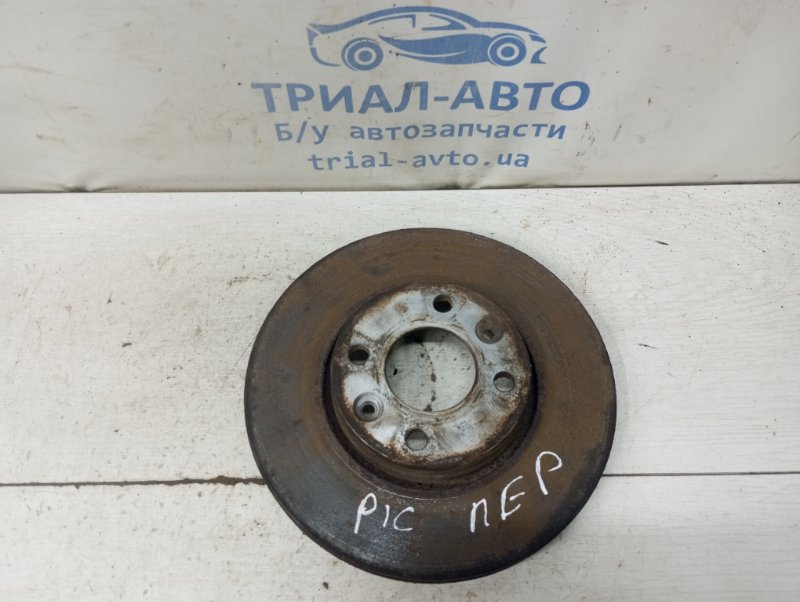 Запчасть диск тормозной передний Nissan Note 2005-2013 E12 1.4 CR14DE 40206AX600 Б/У Диск тормозной передний Nissan Note 2005-2013 E12 1.4 CR14DE 40206AX600 Б/У