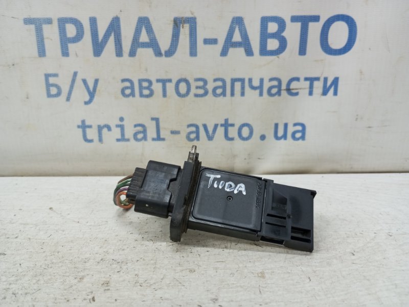 Запчасть датчик расхода воздуха Nissan Tiida 2004-2014 C11 1.6 Бензин HR16 226807S000 Б/У Датчик расхода воздуха Nissan Tiida 2004-2014 C11 1.6 Бензин HR16 226807S000 Б/У