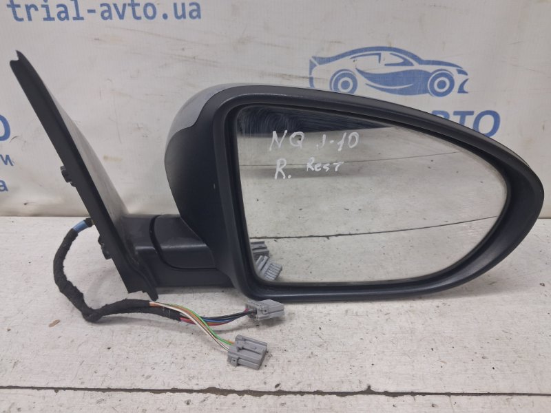 Запчасть зеркало правое рестайлинг Nissan Qashqai 2006-2013 J10 1.6 diesel R9M 96301BR29E Б/У Зеркало правое Рестайлинг Nissan Qashqai 2006-2013 J10 1.6 diesel R9M 96301BR29E Б/У