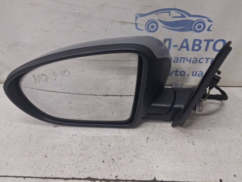 Зеркало левое Рестайлинг Nissan Qashqai 2006-2013 J10 1.6 diesel R9M 96302BR29E Б/У