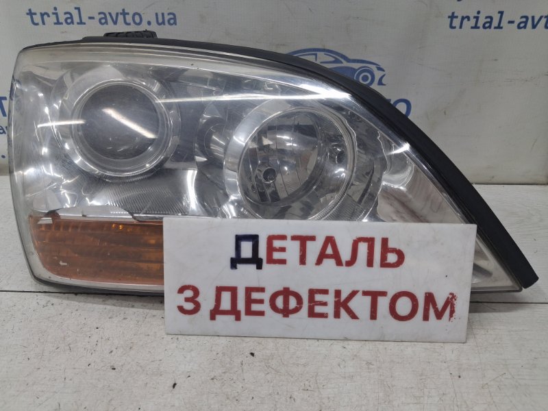 Запчасть фара правая Kia Sorento 2002-2011 BL 2.5 diesel D4CB 921023E510 Б/У Фара правая Kia Sorento 2002-2011 BL 2.5 diesel D4CB 921023E510 Б/У