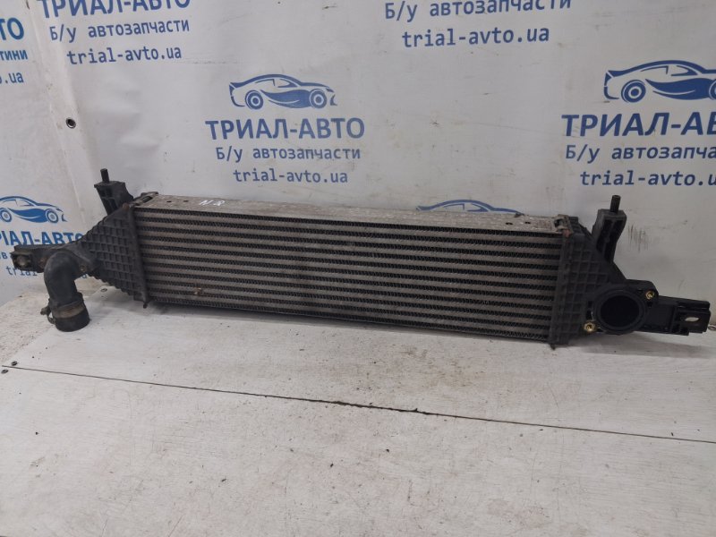 Запчасть радиатор интеркуллера Nissan Qashqai 2006-2013 J10 1.6 diesel R9M 14461BB50A Б/У Радиатор интеркуллера Nissan Qashqai 2006-2013 J10 1.6 diesel R9M 14461BB50A Б/У