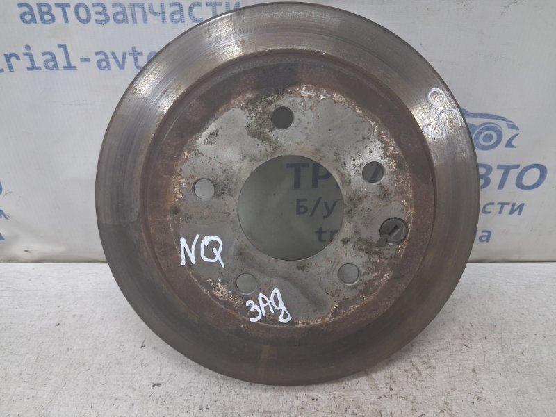 Диск тормозной задний Qashqai 2006-2013 J10 1.6 diesel R9M Диск тормозной задний Qashqai 2006-2013 J10 1.6 diesel R9M