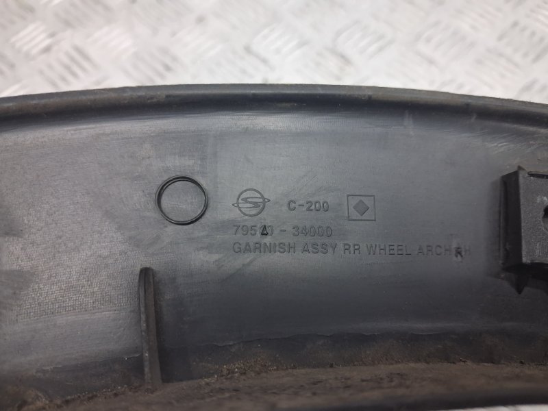 Накладка крыла задняя правая Korando 2010-2019 C200 2.0 diesel D20DTF Накладка крыла задняя правая Korando 2010-2019 C200 2.0 diesel D20DTF