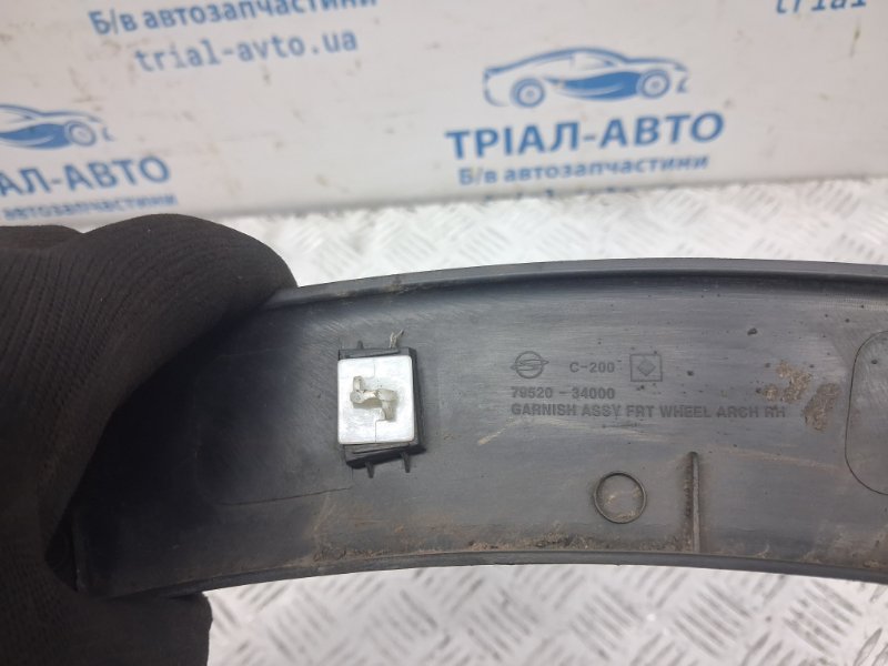 Накладка крыла передняя правая Korando 2010-2019 C200 2.0 diesel D20DTF Накладка крыла передняя правая Korando 2010-2019 C200 2.0 diesel D20DTF