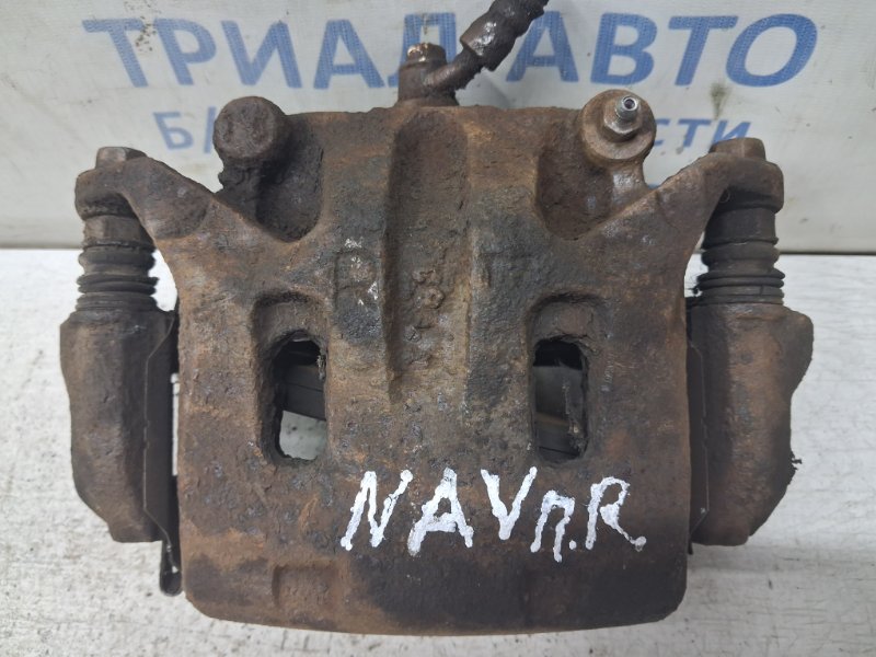 Запчасть суппорт передний правый Nissan Navara 2004-2015 D40 2.5 Diesel YD25DDTI 41001EB32A Б/У Суппорт передний правый Nissan Navara 2004-2015 D40 2.5 Diesel YD25DDTI 41001EB32A Б/У