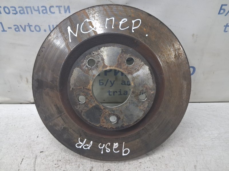 Запчасть диск тормозной передний Nissan Qashqai 2006-2013 J10 1.6 diesel R9M 40206JD00A Б/У Диск тормозной передний Nissan Qashqai 2006-2013 J10 1.6 diesel R9M 40206JD00A Б/У