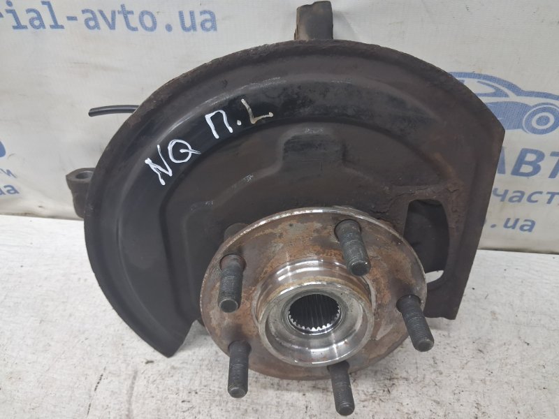Кулак поворотный левый со ступицей Qashqai 2006-2013 J10 1.6 diesel R9M Кулак поворотный левый со ступицей Qashqai 2006-2013 J10 1.6 diesel R9M