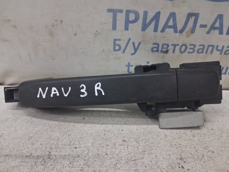 Запчасть ручка двери внешняя задняя правая Nissan Navara 2004-2015 D40 2.5 Diesel YD25DDTI 80610EB300 Б/У Ручка двери внешняя задняя правая Nissan Navara 2004-2015 D40 2.5 Diesel YD25DDTI 80610EB300 Б/У