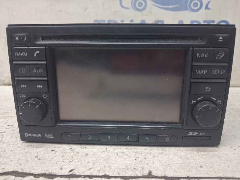 Запчасть магнитофон Nissan Qashqai 2006-2013 J10 1.6 diesel R9M 25915BH30E Б/У Магнитофон Nissan Qashqai 2006-2013 J10 1.6 diesel R9M 25915BH30E Б/У