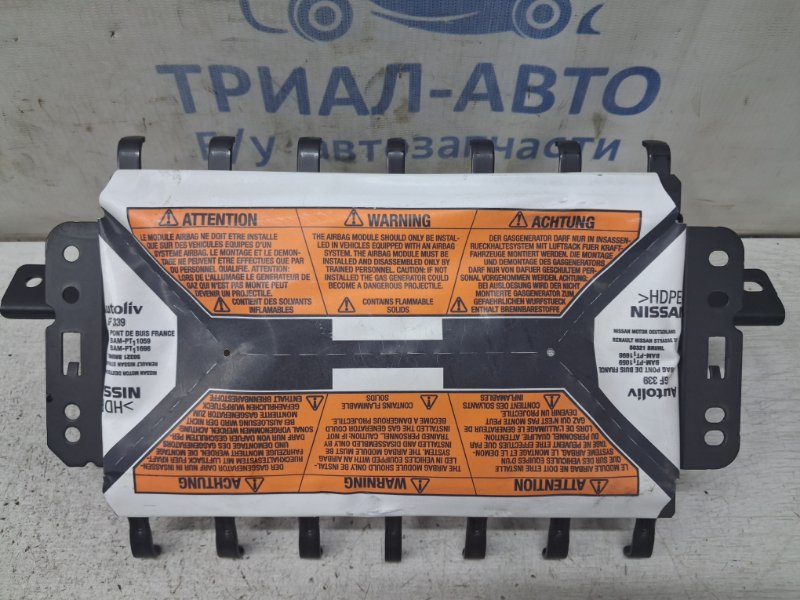 Подушка безопасности в торпеду Nissan Qashqai 2006-2013 J10 1.6 diesel R9M 98515JD01B Б/У