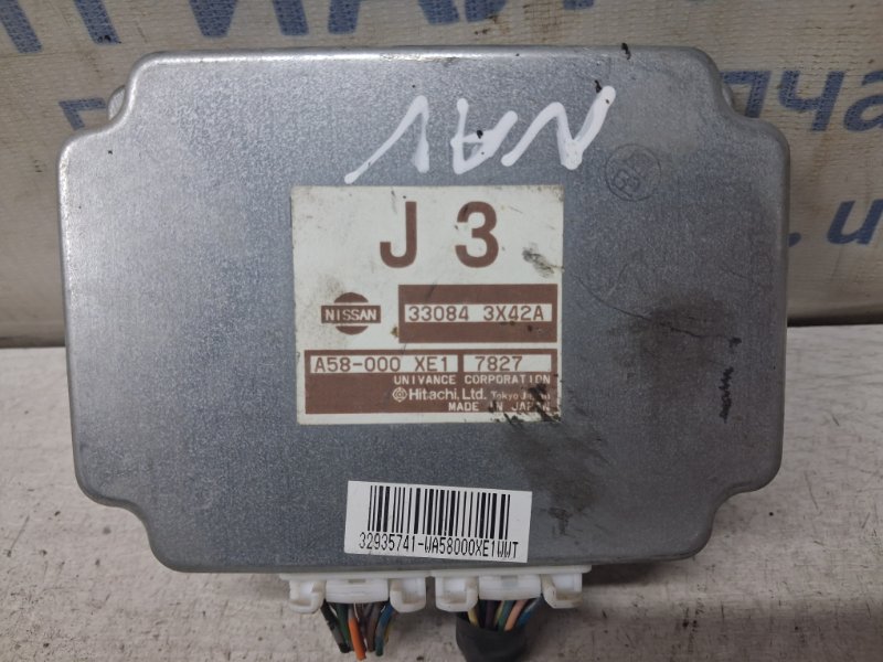 Блок управления раздаточной коробкой Nissan Navara 2004-2015 D40 2.5 Diesel YD25DDTI 330843X42A Б/У