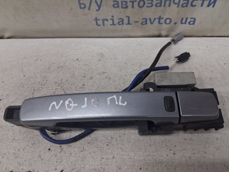 Ручка двери внешняя передняя левая Nissan Qashqai 2006-2013 J10 1.6 diesel R9M 80640JD35C Б/У