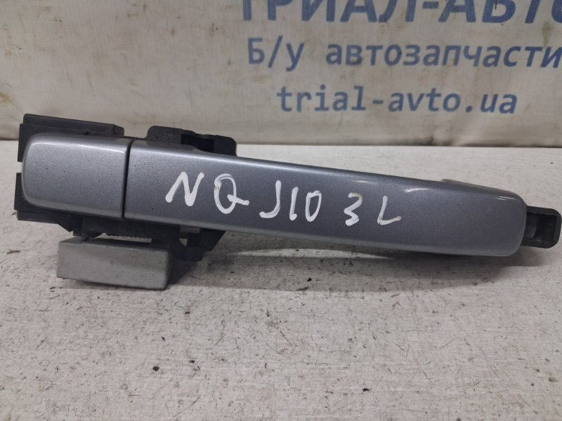 Ручка двери внешняя задняя левая Nissan Qashqai 2006-2013 J10 1.6 diesel R9M 80640EB33A Б/У