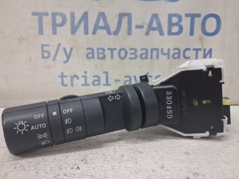 Запчасть переключатель подрулевой левый(поворотники) Nissan Qashqai 2006-2013 J10 1.6 diesel R9M 25540JD03A Б/У Переключатель подрулевой левый(поворотники) Nissan Qashqai 2006-2013 J10 1.6 diesel R9M 25540JD03A Б/У