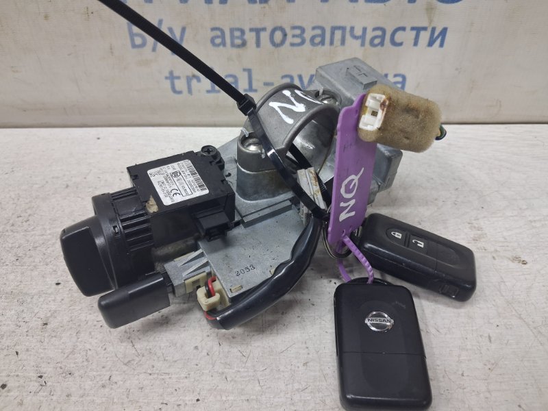 Запчасть замок зажигания Nissan Qashqai 2006-2013 J10 1.6 diesel R9M D8700JD00A Б/У Замок зажигания Nissan Qashqai 2006-2013 J10 1.6 diesel R9M D8700JD00A Б/У