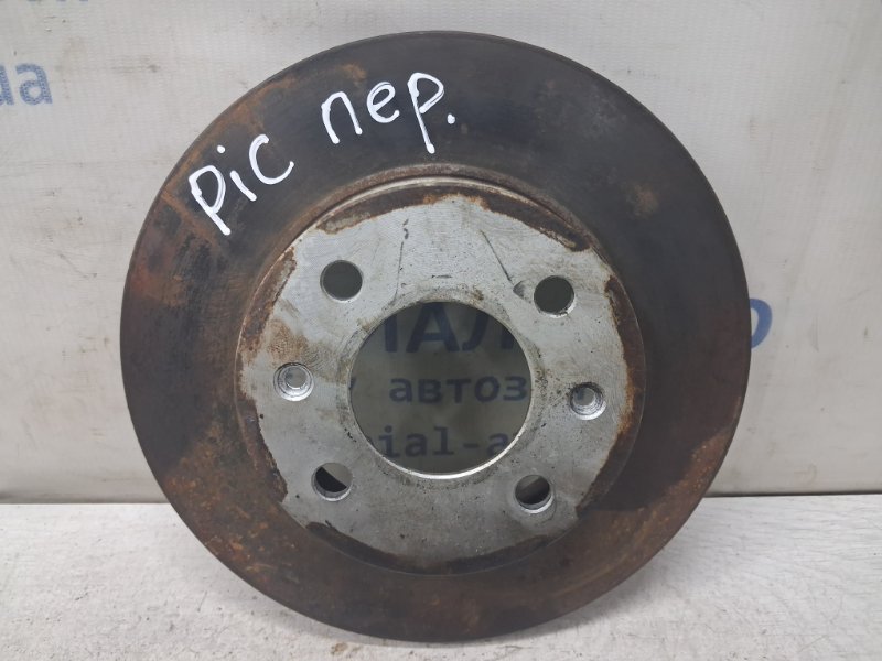 Запчасть диск тормозной передний Kia Picanto 2003-2011 FL 1.1 5171207500 Б/У Диск тормозной передний Kia Picanto 2003-2011 FL 1.1 5171207500 Б/У