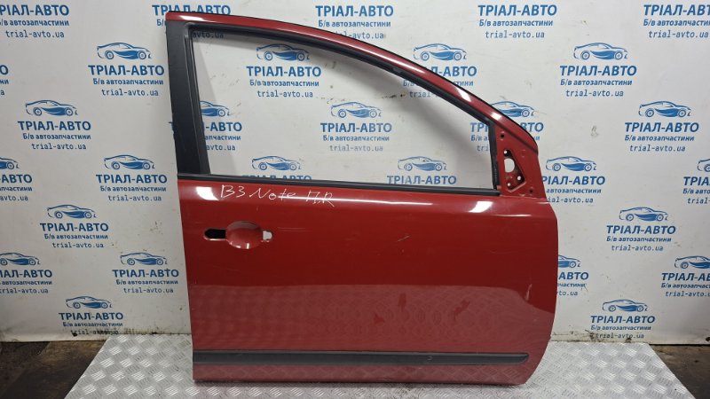 Запчасть дверь передняя правая Nissan Note 2005-2013 E12 1.4 CR14DE H01009U0M0 Б/У Дверь передняя правая Nissan Note 2005-2013 E12 1.4 CR14DE H01009U0M0 Б/У