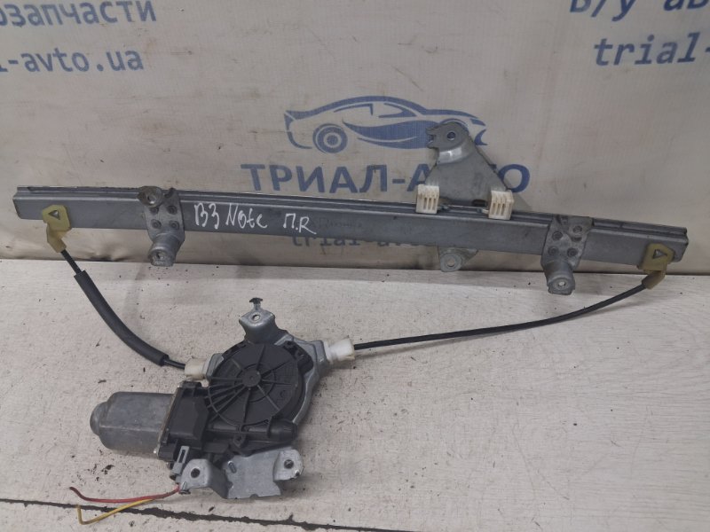 Запчасть стеклоподъемник передний правый Nissan Note 2005-2013 E12 1.4 CR14DE 807009U000 Б/У Стеклоподъемник передний правый Nissan Note 2005-2013 E12 1.4 CR14DE 807009U000 Б/У